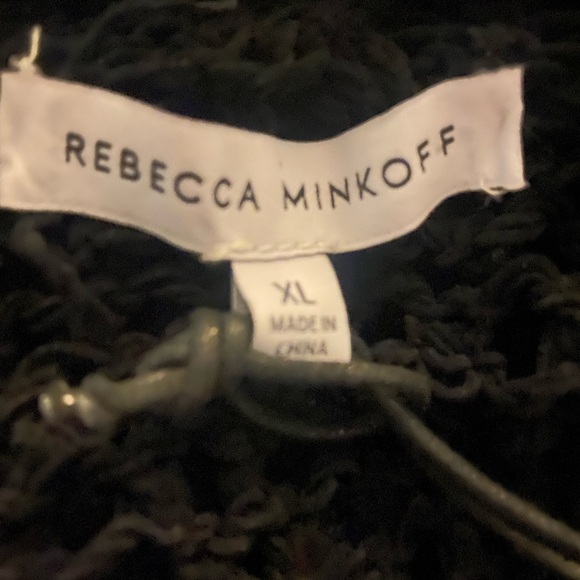 Rebecca minkoff  XL cardigan with hoodie - Picture 8 of 9